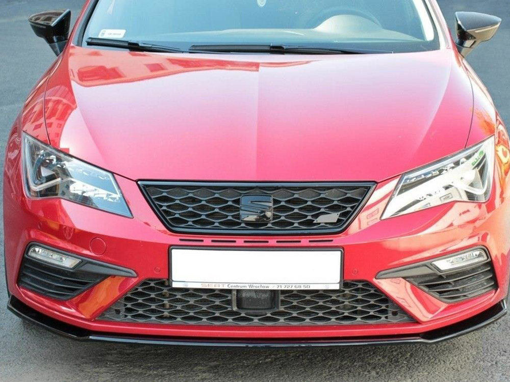 Front Splitter V.2 Seat Leon Mk 3.5 Cupra/fr (2017-2019) - Wayside Performance 