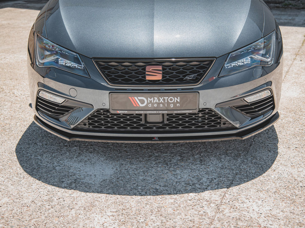 Front Splitter V4 Seat Leon Cupra/ Fr Mk3 Facelift (2017-2019) - Wayside Performance 
