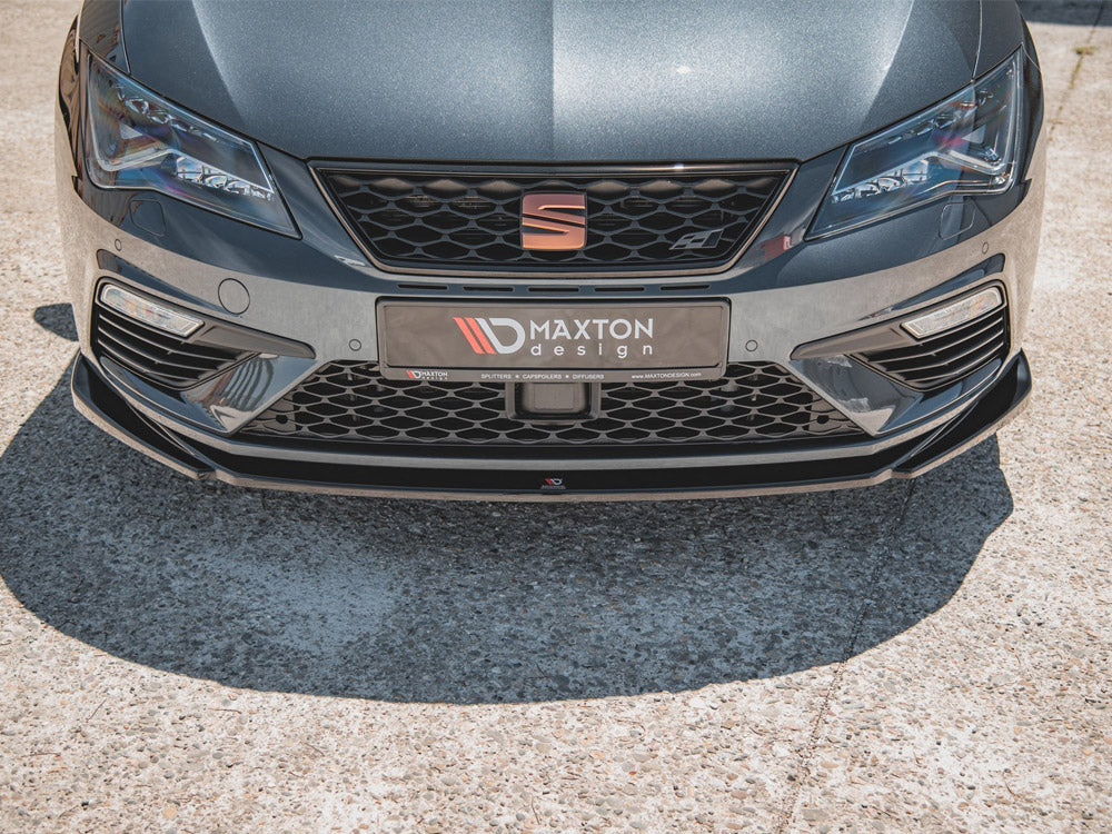 Front Splitter V5 Seat Leon Cupra/ Fr Mk3 Facelift (2017-2019) - Wayside Performance 