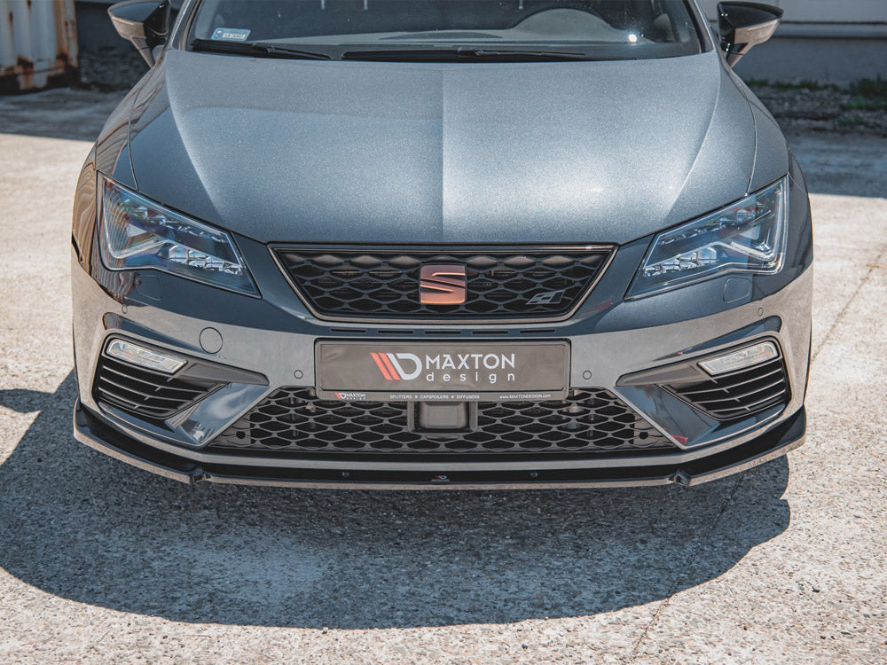 Front Splitter V6 Seat Leon Cupra/ Fr Mk3 Facelift (2017-2019) - Wayside Performance 