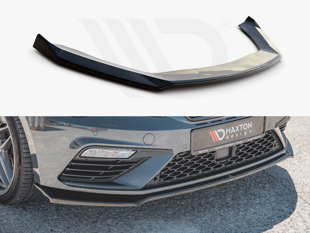 Front Splitter V7 Seat Leon Cupra/ Fr Mk3 Facelift (2017-2019) - Wayside Performance 