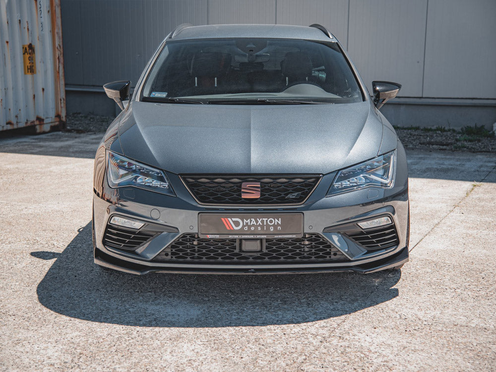 Front Splitter V7 Seat Leon Cupra/ Fr Mk3 Facelift (2017-2019) - Wayside Performance 