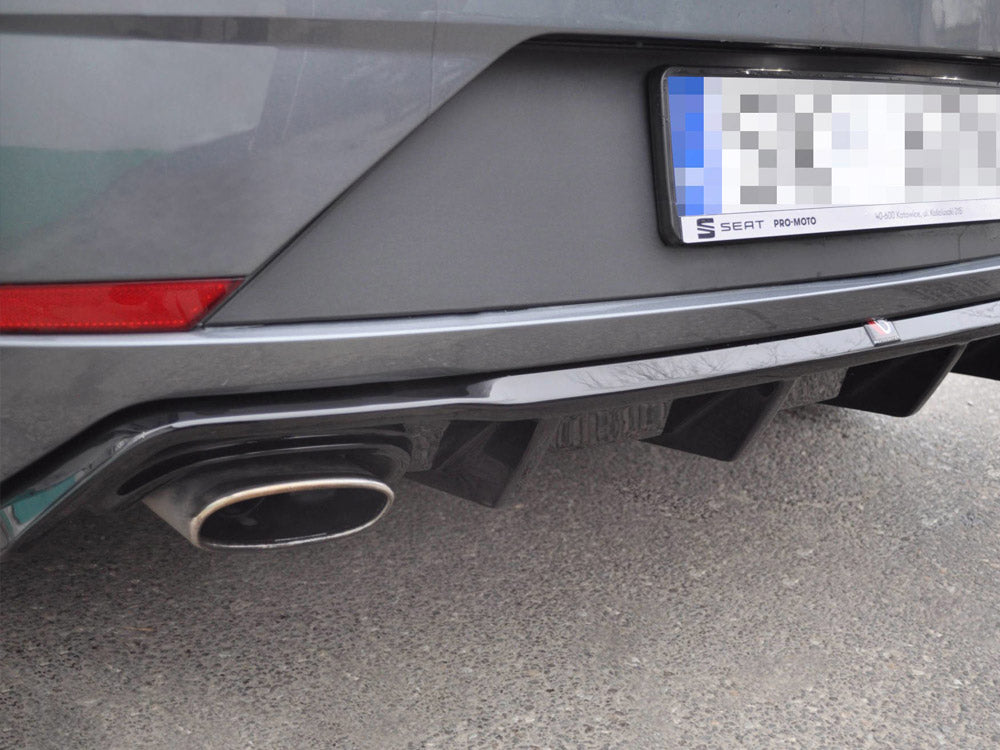 Rear Diffuser Seat Leon Mk3 Cupra Facelift (2017-up) - Wayside Performance 