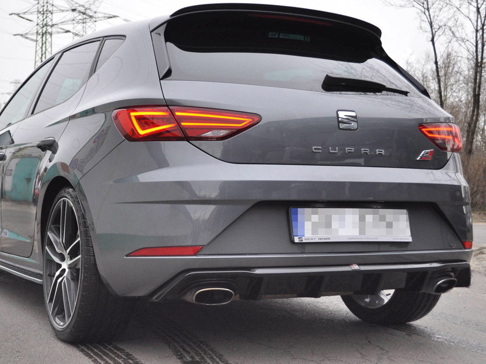 Rear Diffuser Seat Leon Mk3 Cupra Facelift (2017-up) - Wayside Performance 
