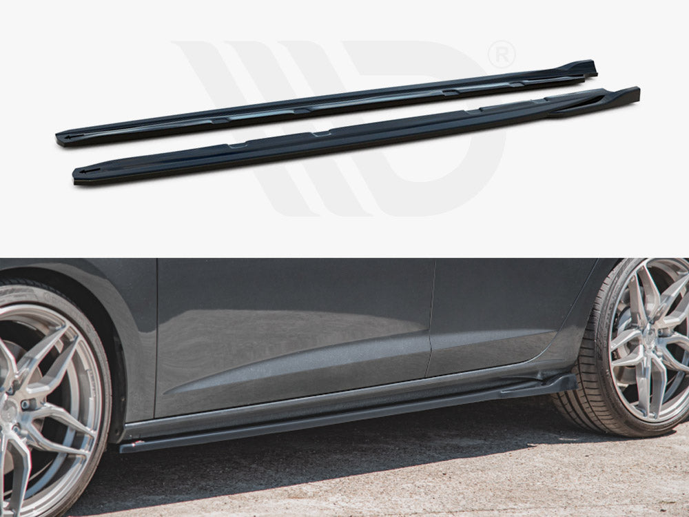 Side Skirts Diffusers V.4 Seat Leon Mk3 Cupra / Fr Facelift - Wayside Performance 
