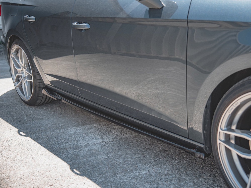 Side Skirts Diffusers V.4 Seat Leon Mk3 Cupra / Fr Facelift - Wayside Performance 