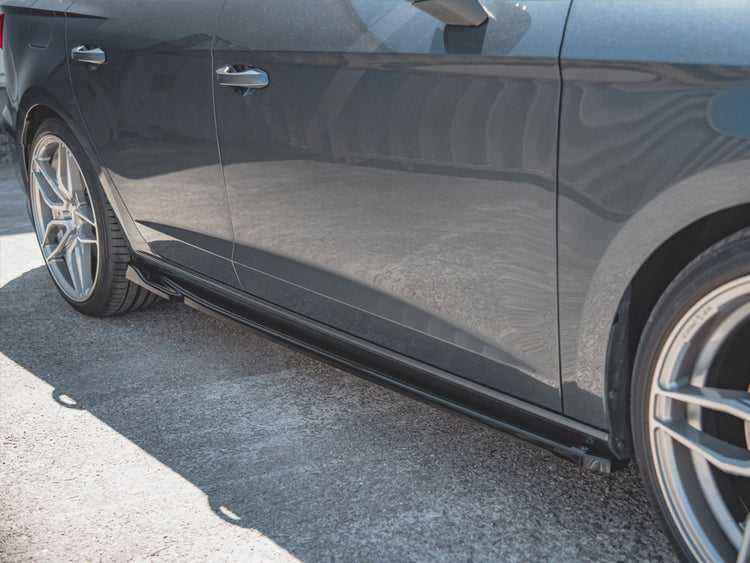 Side Skirts Diffusers V.4 Seat Leon Mk3 Cupra / Fr Facelift - Wayside Performance 