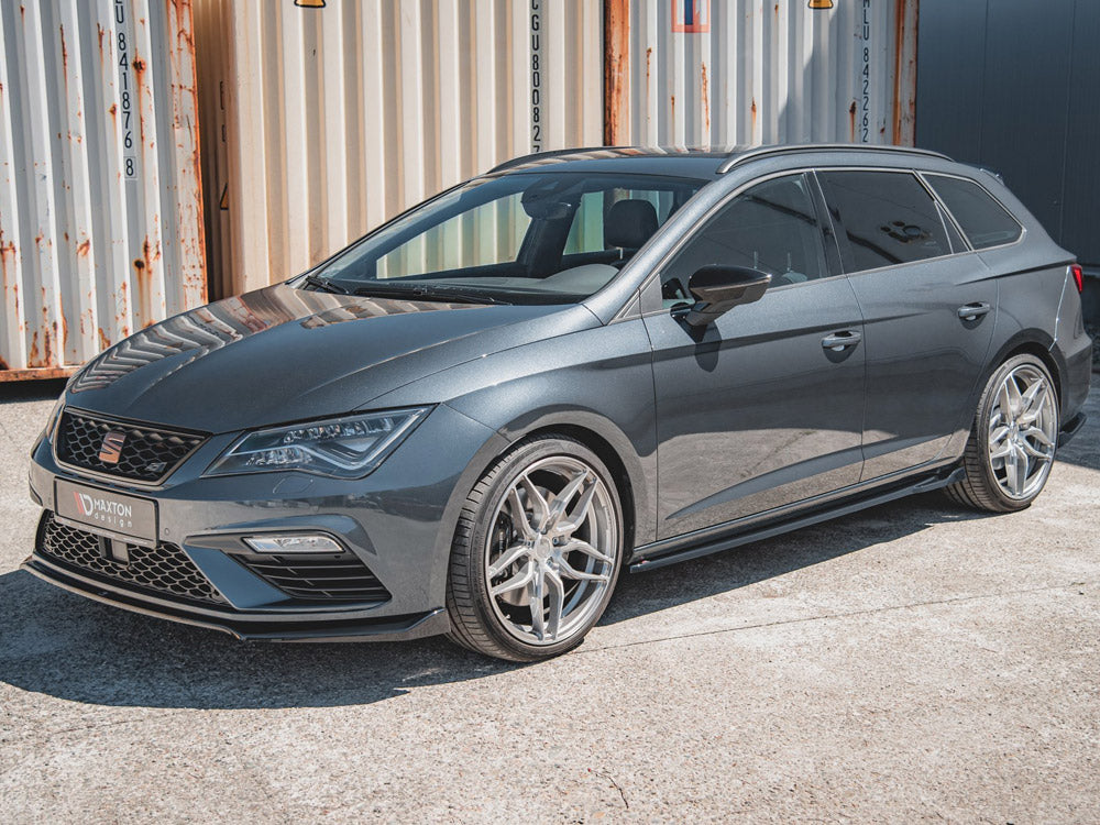 Side Skirts Diffusers V.4 Seat Leon Mk3 Cupra / Fr Facelift - Wayside Performance 