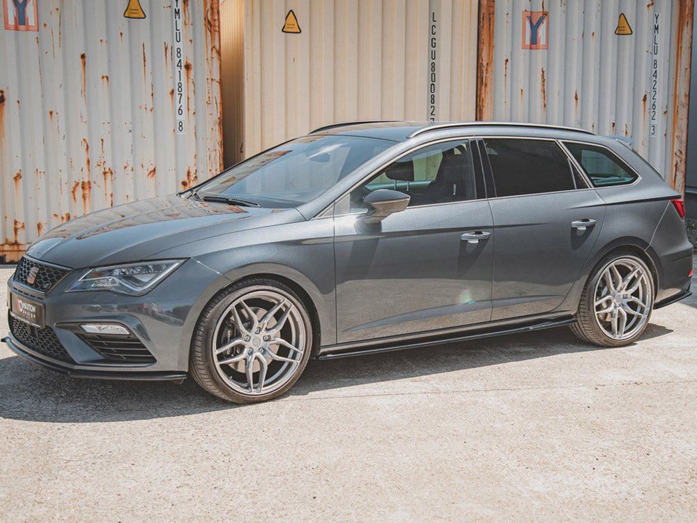 Side Skirts Diffusers V.5 Seat Leon Mk3 Cupra / Fr Facelift - Wayside Performance 