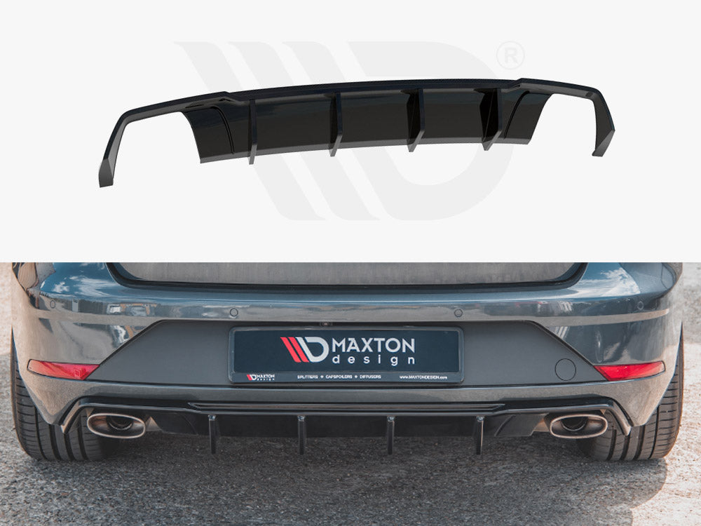 Rear Valance V2 Seat Leon Mk3.5 Cupra Estate (2017-2019) - Wayside Performance 