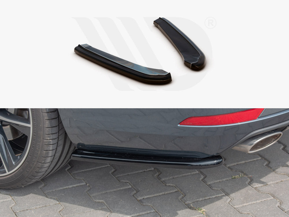 Rear Side Splitters V1 Seat Leon Mk 3.5 Cupra St (2017-) - Wayside Performance 