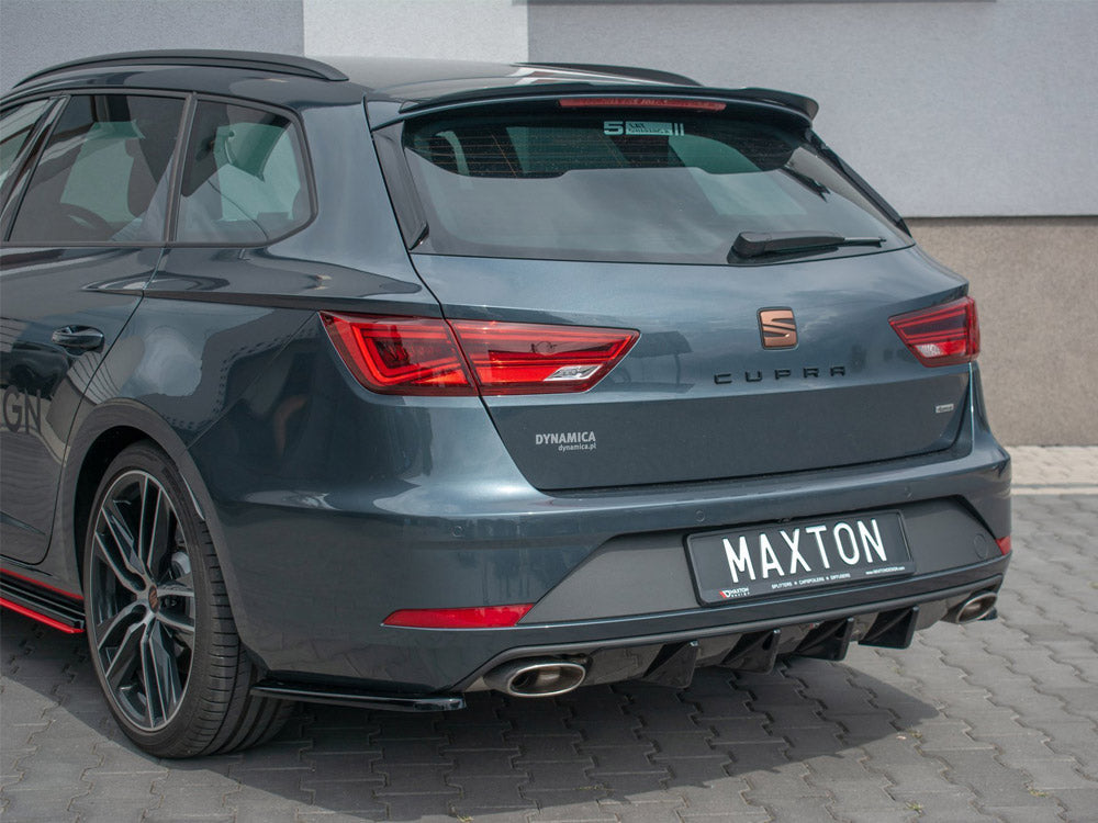 Rear Side Splitters V1 Seat Leon Mk 3.5 Cupra St (2017-) - Wayside Performance 