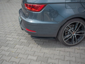 Rear Side Splitters V1 Seat Leon Mk 3.5 Cupra St (2017-) - Wayside Performance 