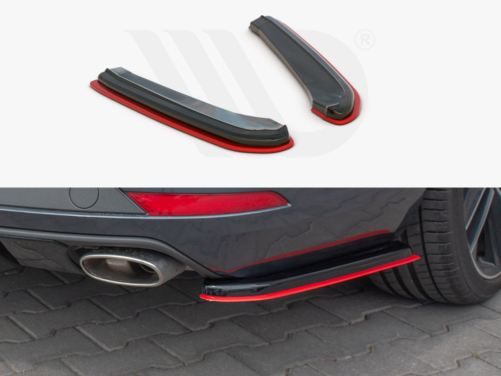 Rear Side Splitters V2 Seat Leon Mk 3.5 Cupra St (2017-) - Wayside Performance 