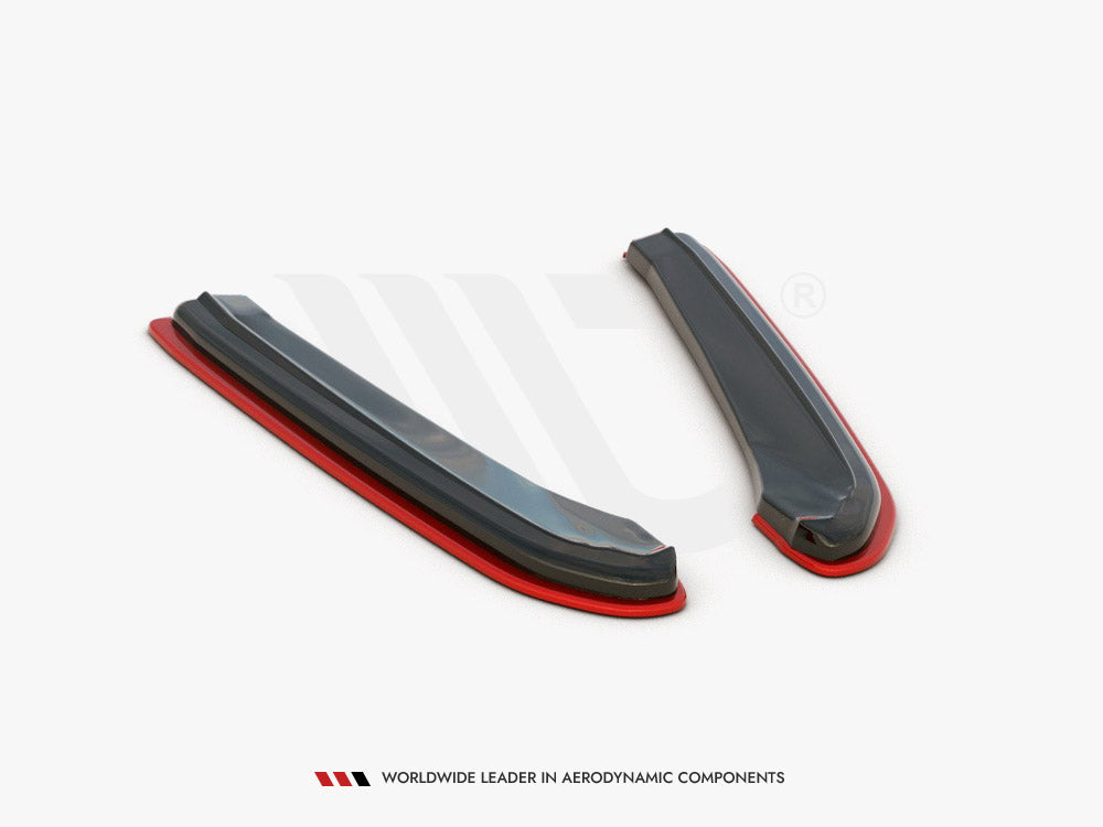 Rear Side Splitters V2 Seat Leon Mk 3.5 Cupra St (2017-) - Wayside Performance 