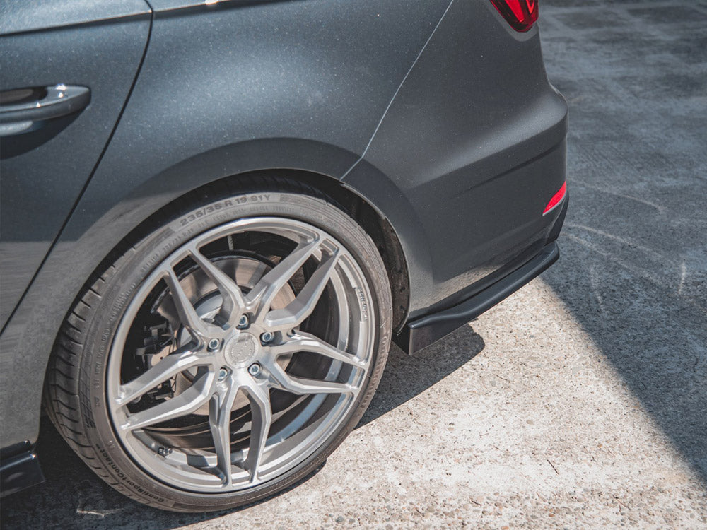 Rear Side Splitters V.3 Seat Leon Cupra Mk3 Facelift Estate (2017-2019) - Wayside Performance 