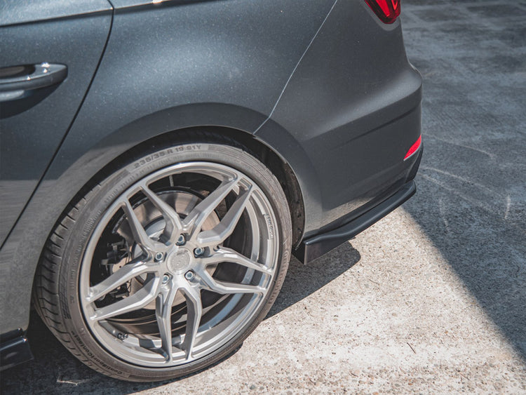 Rear Side Splitters V.3 Seat Leon Cupra Mk3 Facelift Estate (2017-2019) - Wayside Performance 