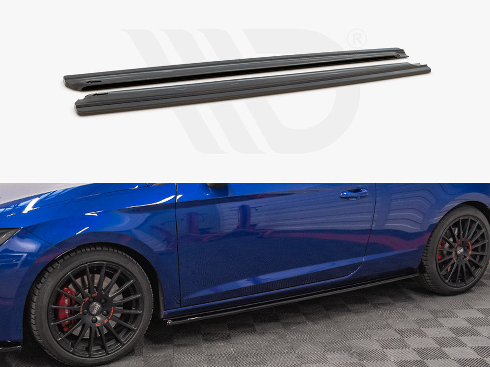 Side Skirts Splitters Seat Leon Cupra/ Fr Sc Mk3/ Mk3 Facelift (2013-2019) - Wayside Performance 
