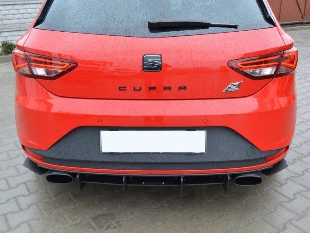 Seat Leon Iii Cupra Rear Diffuser & Rear Side Splitters - Wayside Performance 