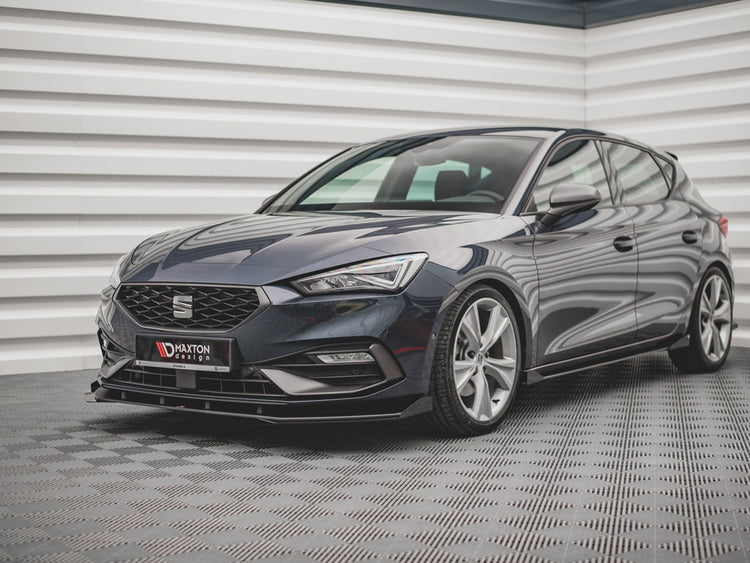 Street Pro Front Splitter (+flaps) Seat Leon Fr Mk4 (2020-) - Wayside Performance 