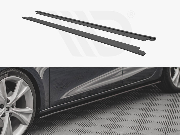 Street Pro Side Skirts Diffusers Seat Leon Fr Mk4 (2020-) - Wayside Performance 