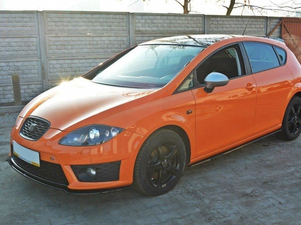 Front Splitter V.2 Seat Leon MK2 Cupra / FR (Facelift) - Wayside Performance 