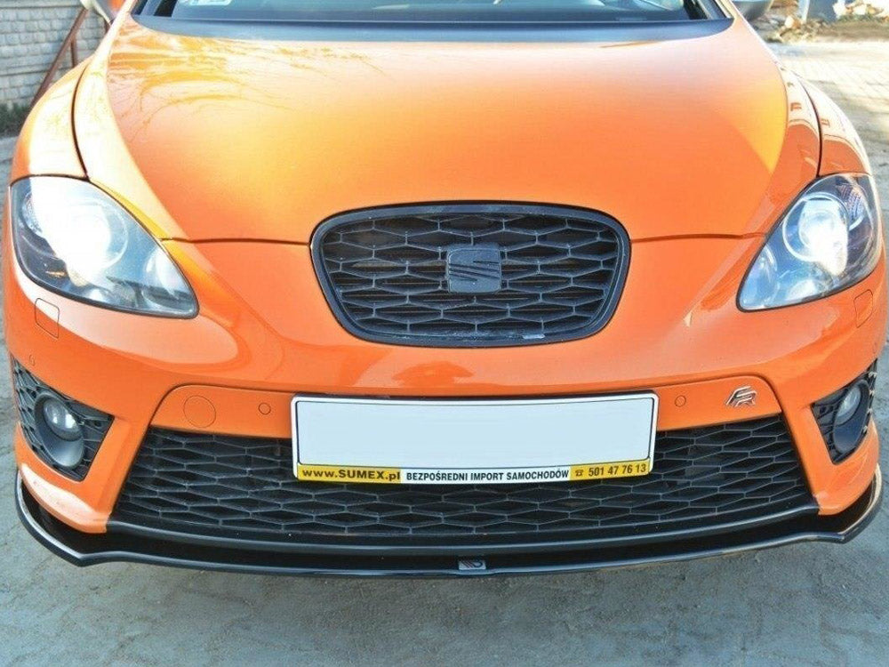 Front Splitter V.2 Seat Leon MK2 Cupra / FR (Facelift) - Wayside Performance 