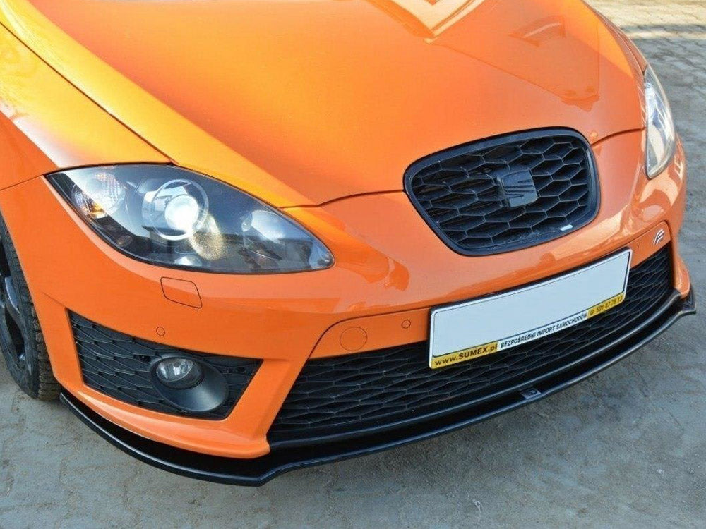 Front Splitter V.2 Seat Leon MK2 Cupra / FR (Facelift) - Wayside Performance 