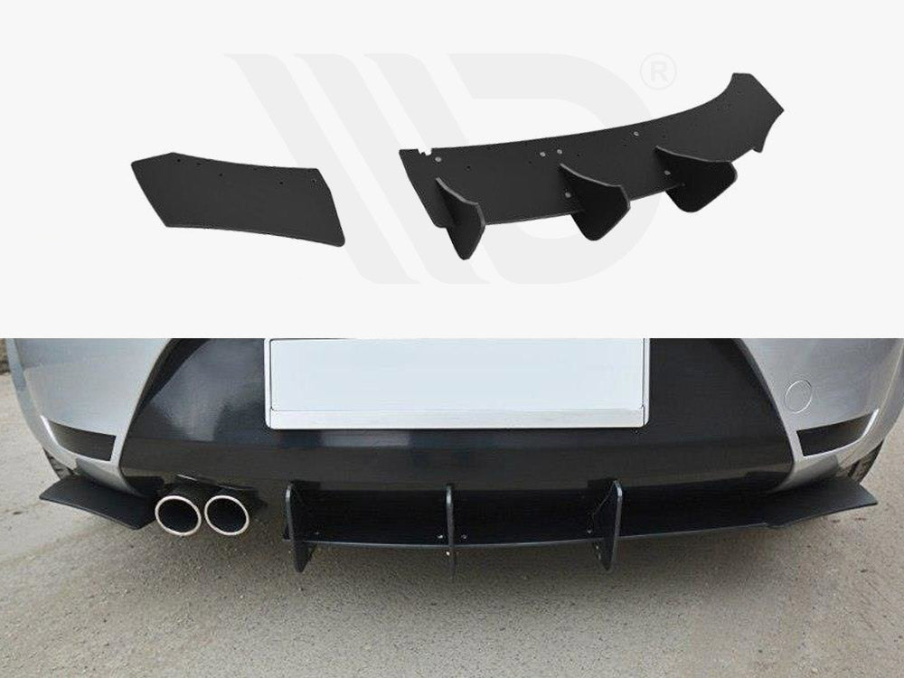 Rear Diffuser V.1 Seat Leon MK2 Cupra/ FR (2005-2012) - Wayside Performance 