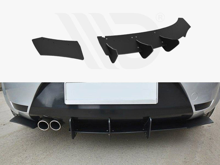 Rear Diffuser V.1 Seat Leon MK2 Cupra/ FR (2005-2012) - Wayside Performance 