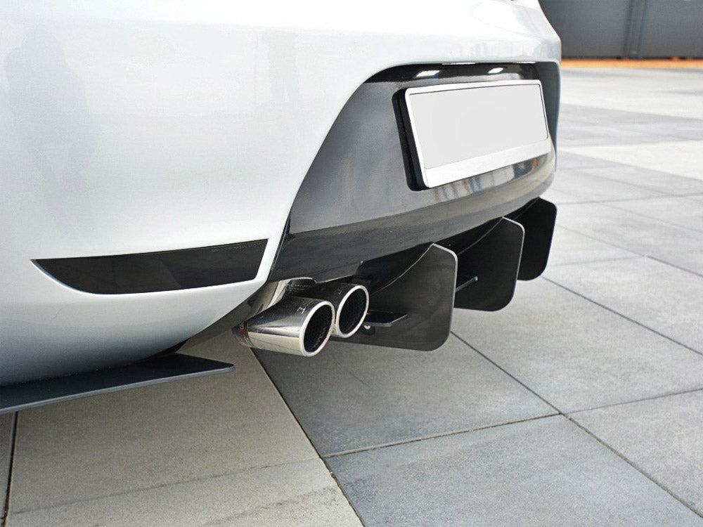 Rear Diffuser & Rear Side Splitters V.2 Seat Leon MK2 Cupra/fr (2005-2012) - Wayside Performance 