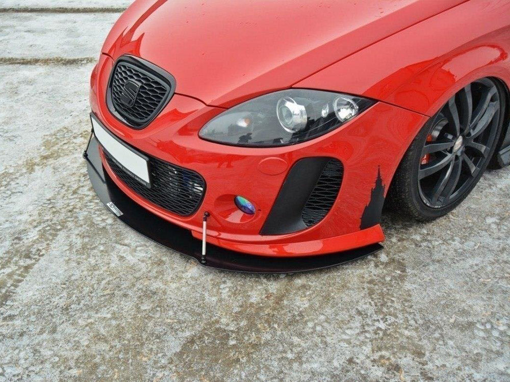 Front Racing Splitter V.2 Seat Leon MK2 MS Design - Wayside Performance 