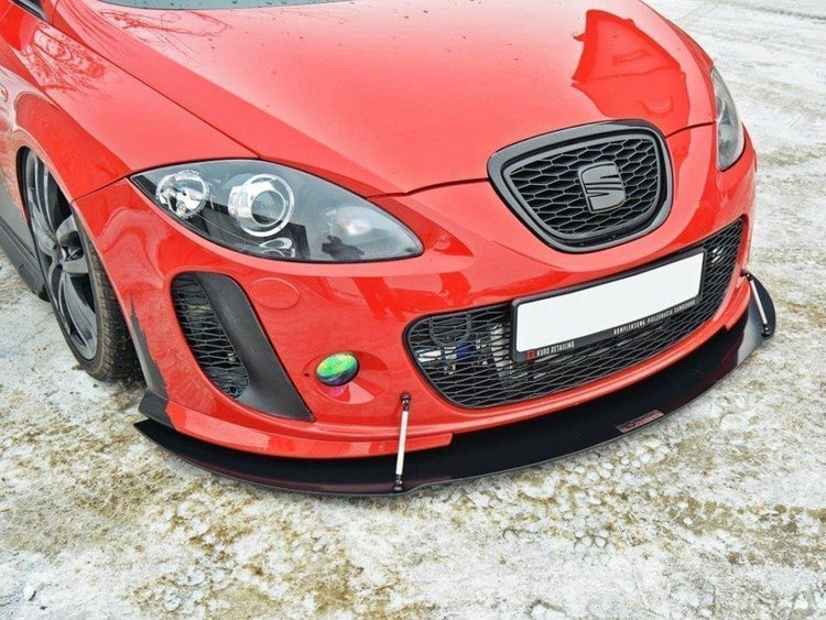 Front Racing Splitter V.2 Seat Leon MK2 MS Design - Wayside Performance 