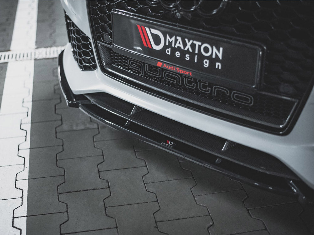 Maxton Design Front Splitter V4 Audi Rs6 C7 (2013-2017) - Wayside Performance 