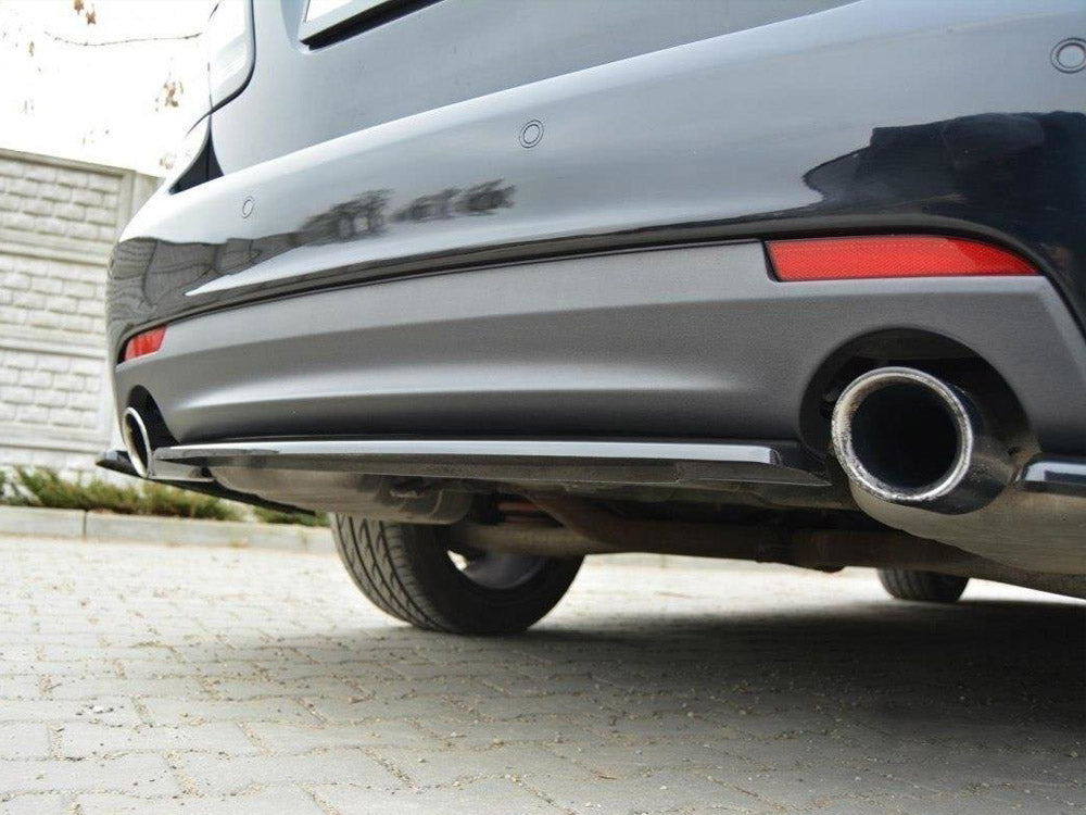 Central Rear Splitter SAAB 9-3 AERO MK2 Facelift (2007-2011) - Wayside Performance 