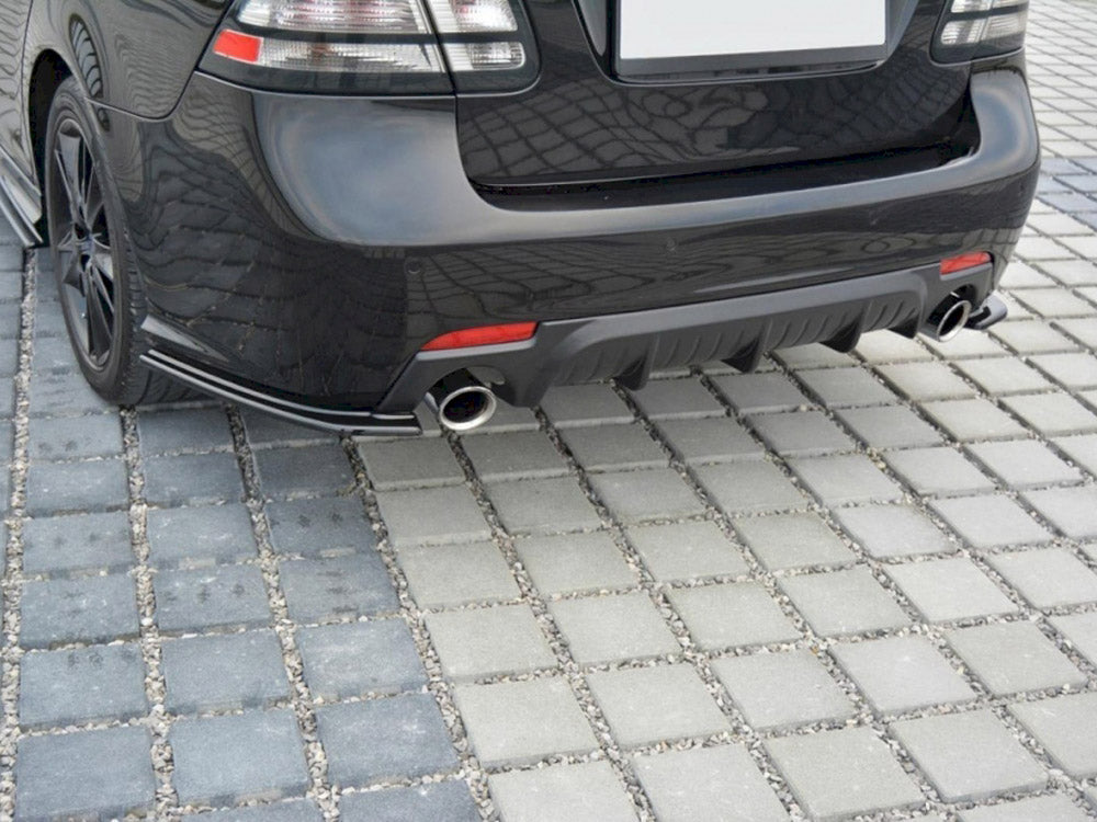 Rear Side Splitters SAAB 9-3 AERO MK2 Facelift (2007-2011) - Wayside Performance 