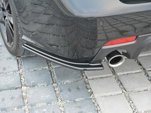 Rear Side Splitters SAAB 9-3 AERO MK2 Facelift (2007-2011) - Wayside Performance 