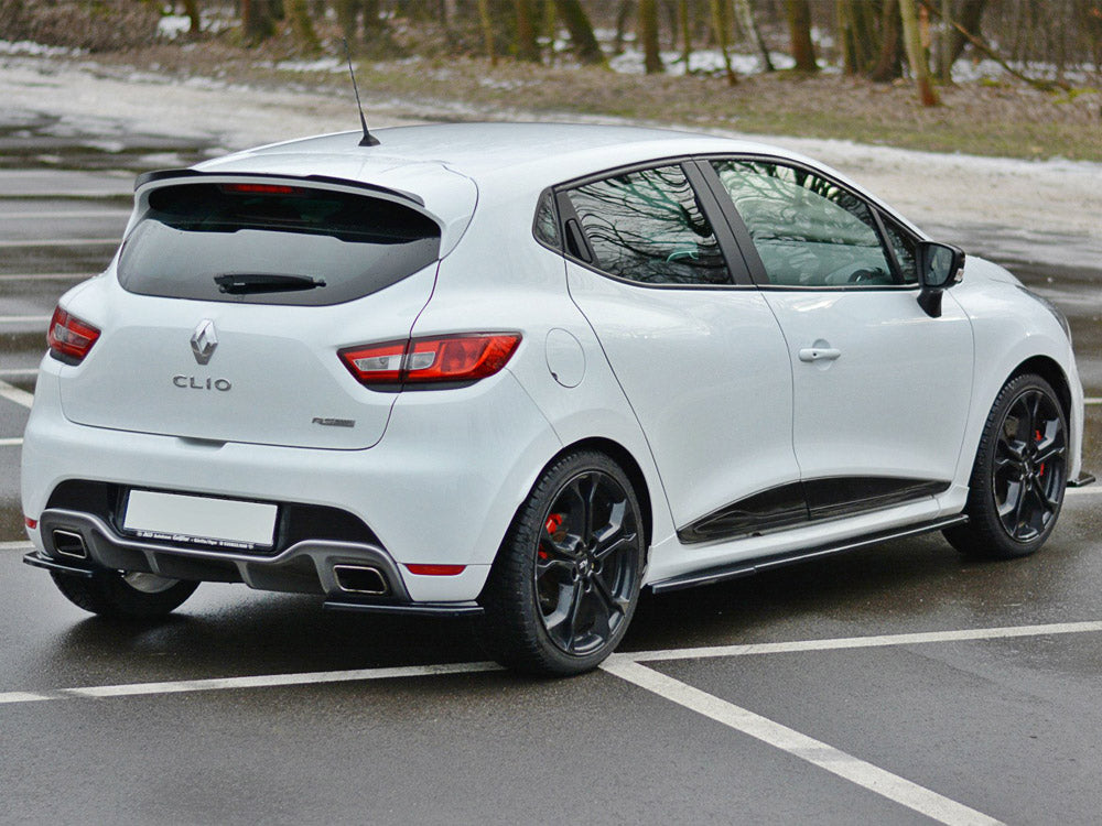 Rear Side Splitters Renault CLIO MK4 RS (2013-2019) - Wayside Performance 