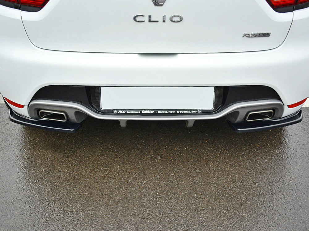 Rear Side Splitters Renault CLIO MK4 RS (2013-2019) - Wayside Performance 