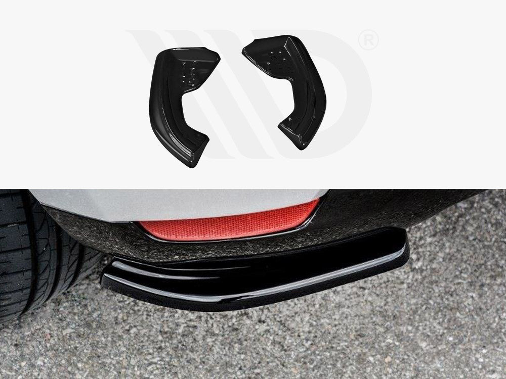 Rear Side Splitters Renault CLIO MK4 Standard (2012-2016) - Wayside Performance 
