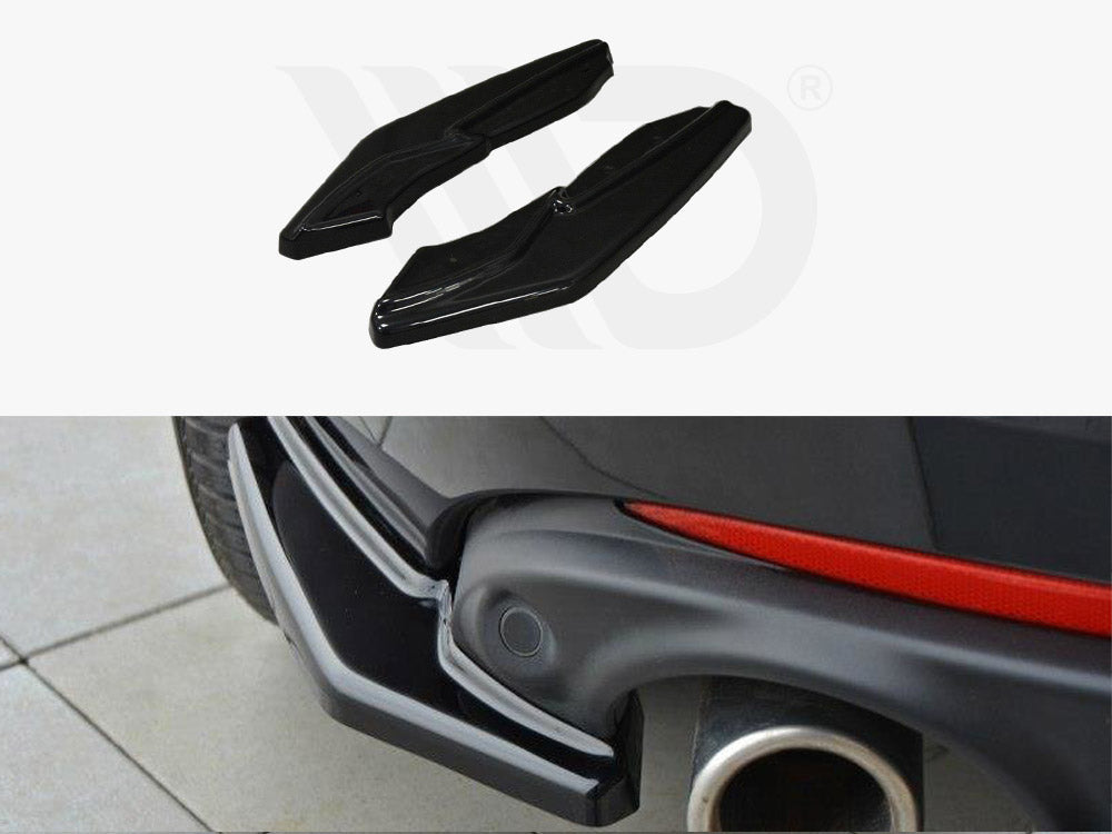 Rear Side Splitters Renault Laguna MK 3 Coupe (2008-2015) - Wayside Performance 