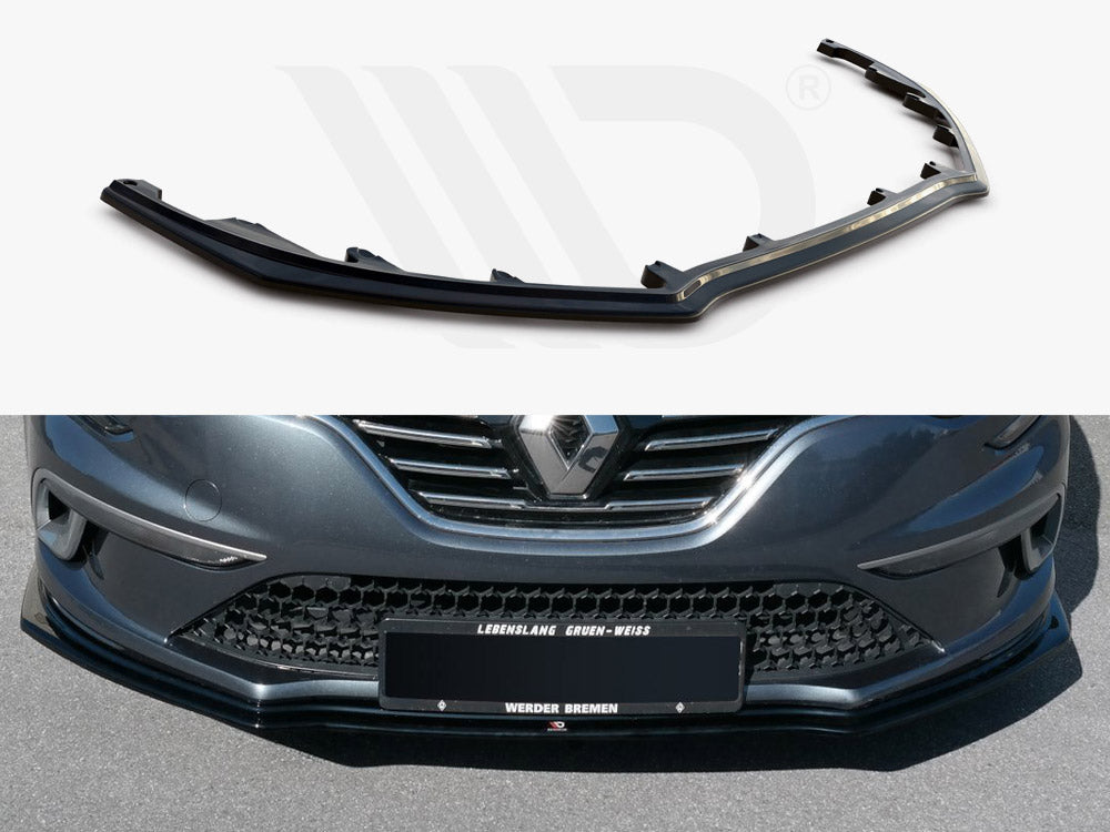Front Splitter Renault Megane MK4 Gt-line (2016-) - Wayside Performance 