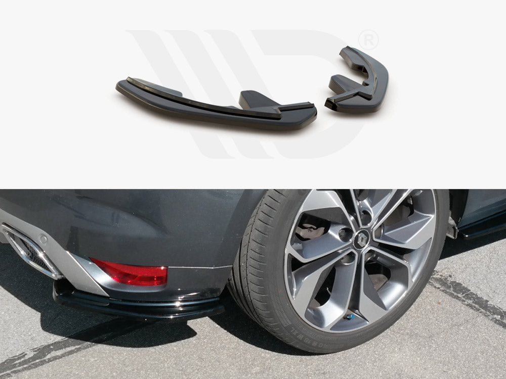 Rear Side Splitters Renault Megane MK4 Gt-line (2016-) - Wayside Performance 