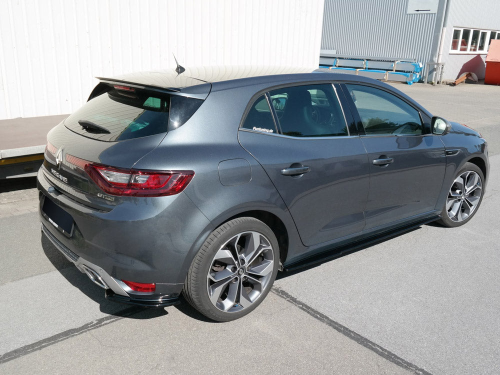 Rear Side Splitters Renault Megane MK4 Gt-line (2016-) - Wayside Performance 