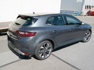 Rear Side Splitters Renault Megane MK4 Gt-line (2016-) - Wayside Performance 