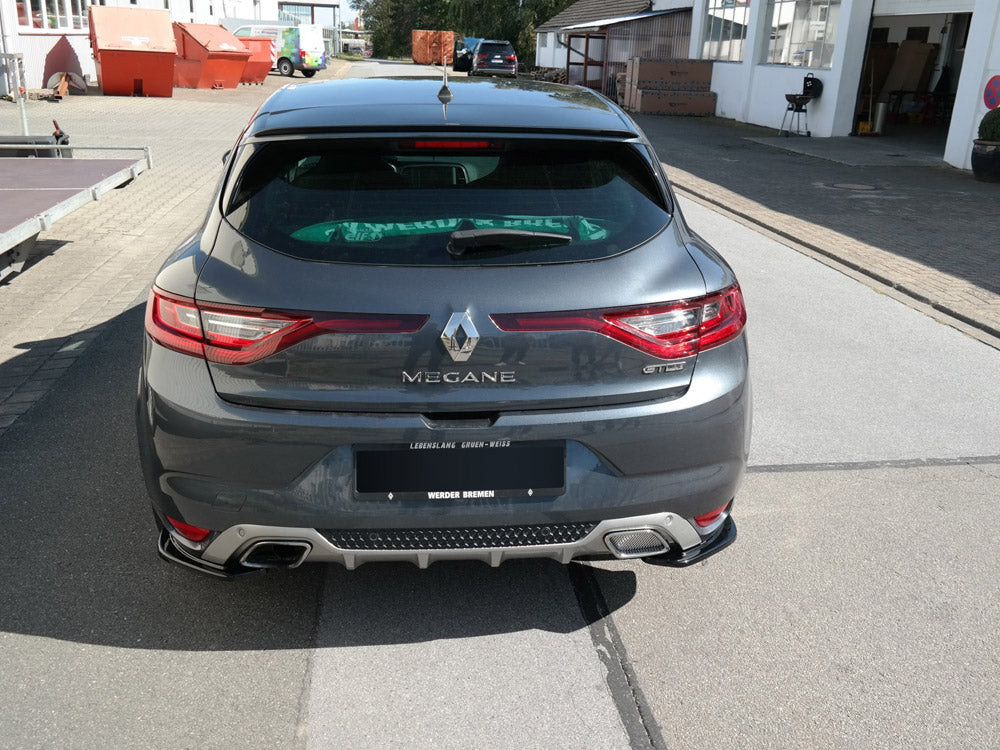 Rear Side Splitters Renault Megane MK4 Gt-line (2016-) - Wayside Performance 