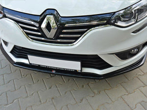 Front Splitter Renault Megane MK4 Hatchback (2016-UP) - Wayside Performance 