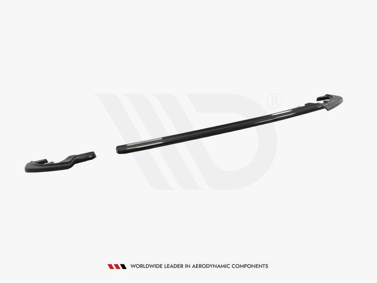 Rear Side Splitters Renault Megane MK4 Hatchback (2016-) - Wayside Performance 