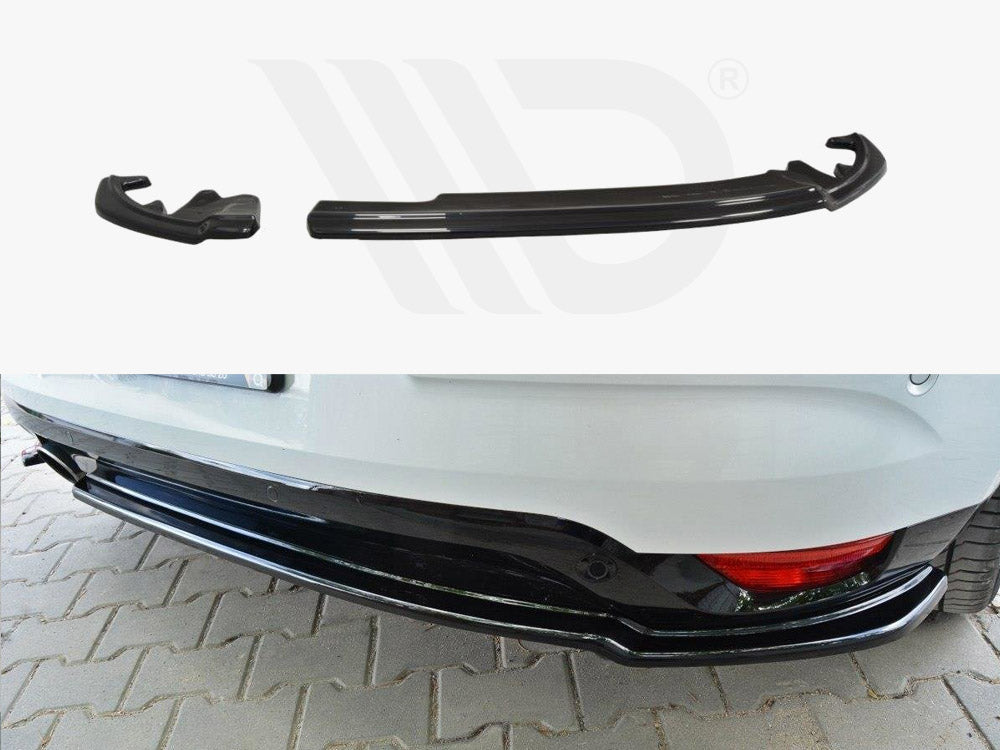 Rear Side Splitters Renault Megane MK4 Hatchback (2016-) - Wayside Performance 