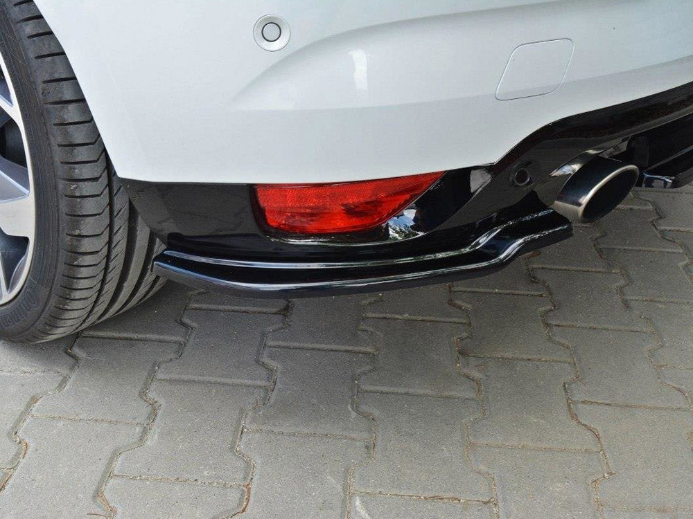Rear Side Splitters Renault Megane MK4 Hatchback (2016-) - Wayside Performance 